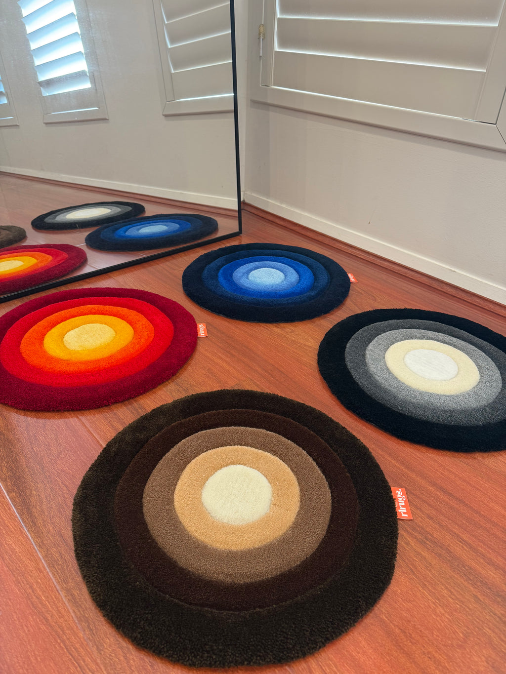 Colourful Circle Rugs