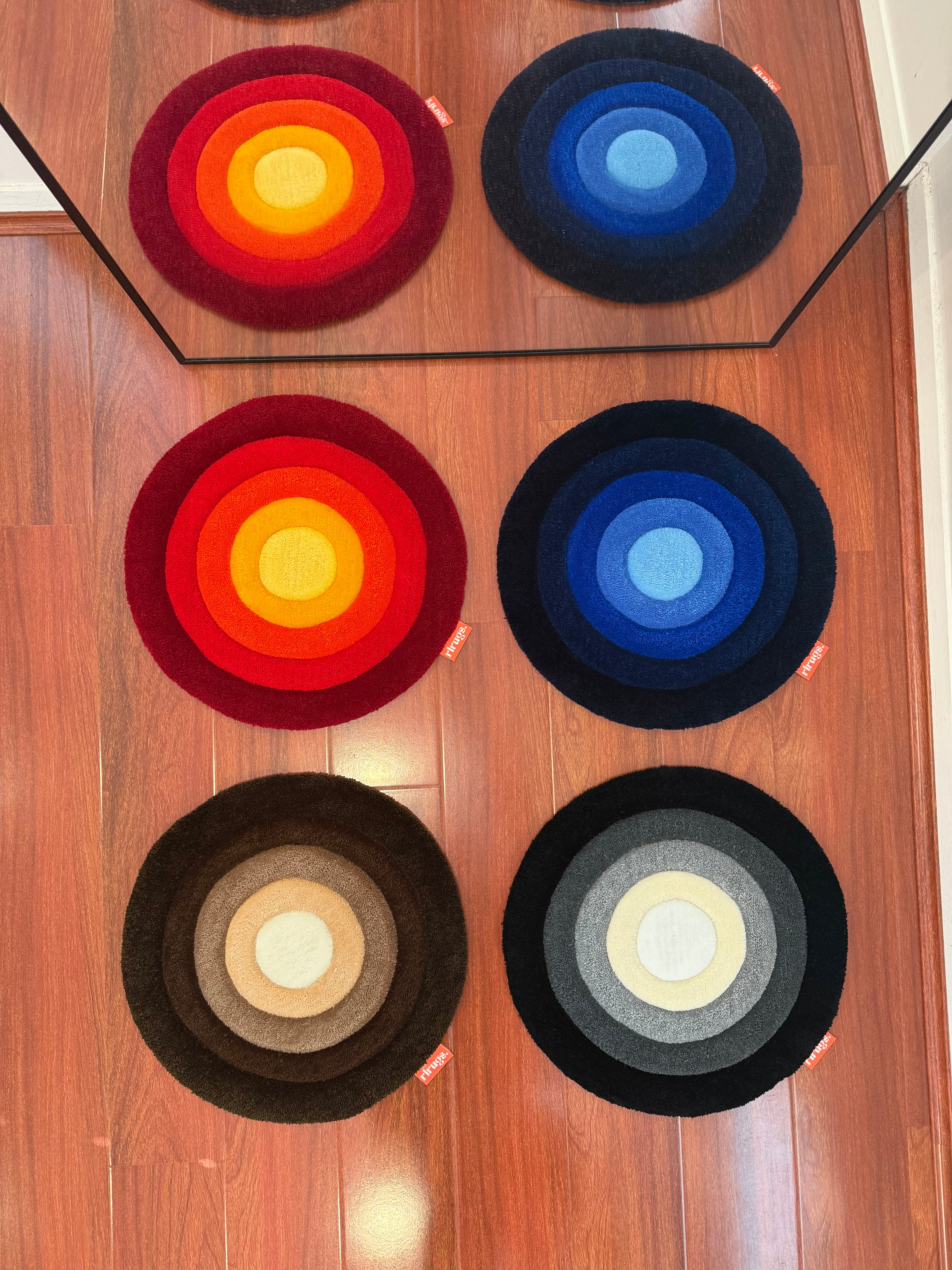 Colourful Circle Rugs