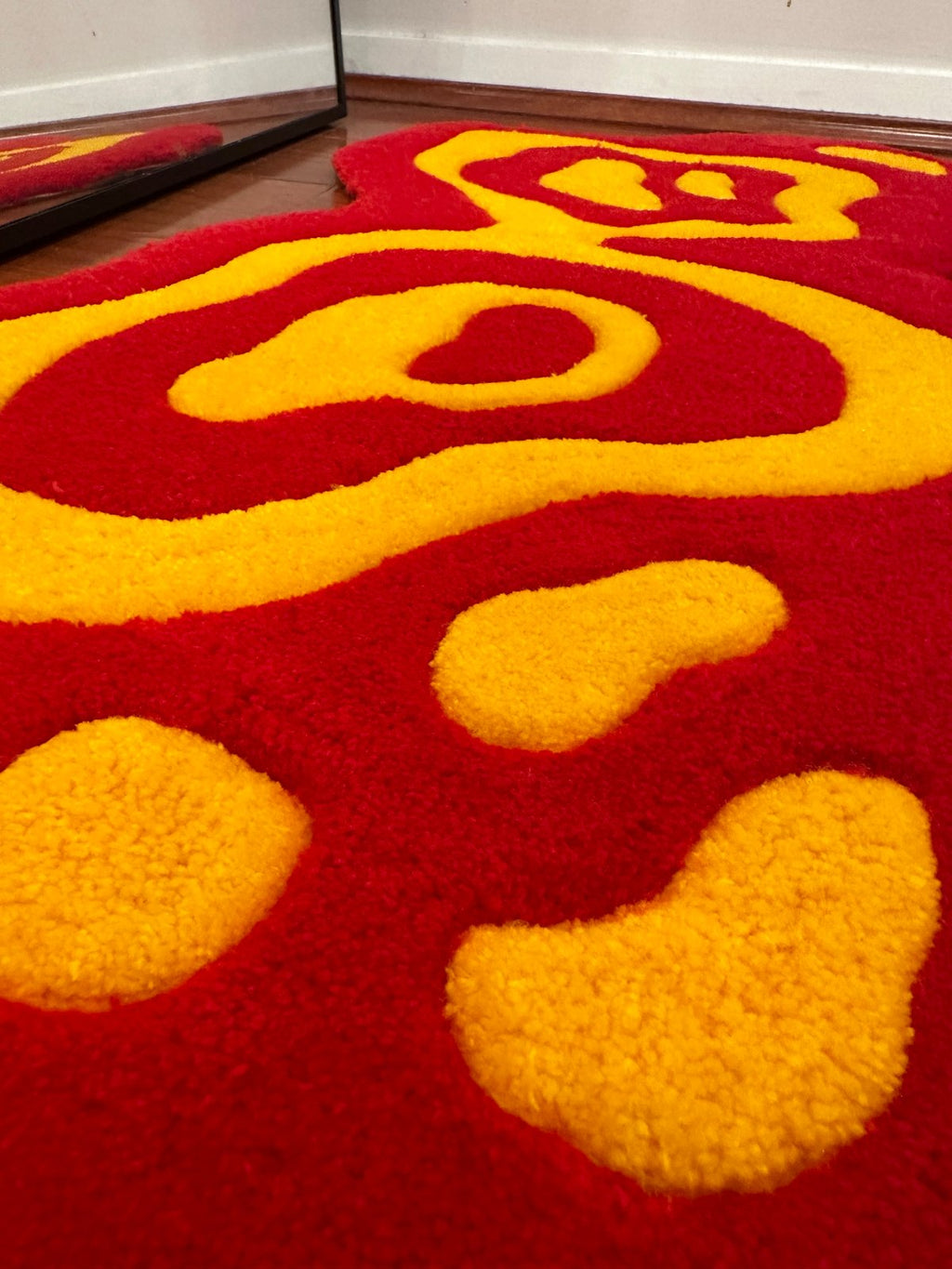 Wavy Rug - Red
