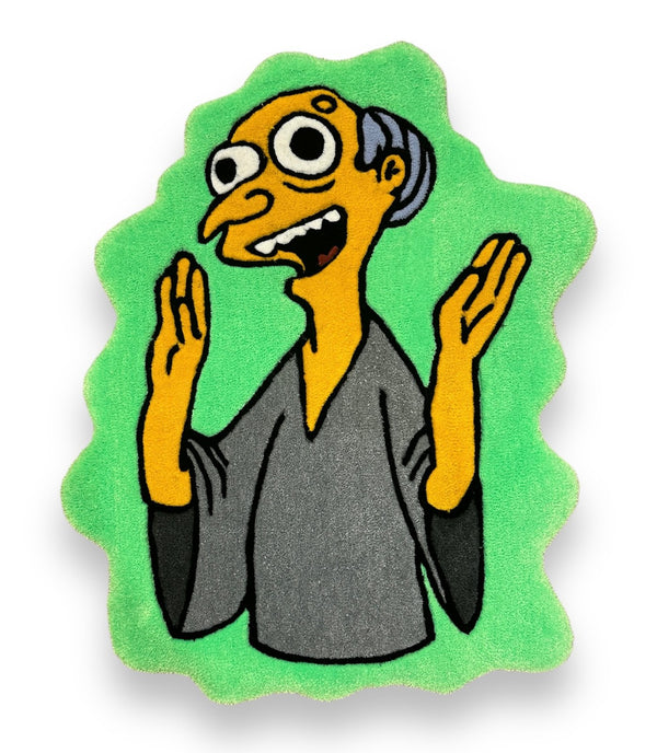 Mr. Burns Alien Rug