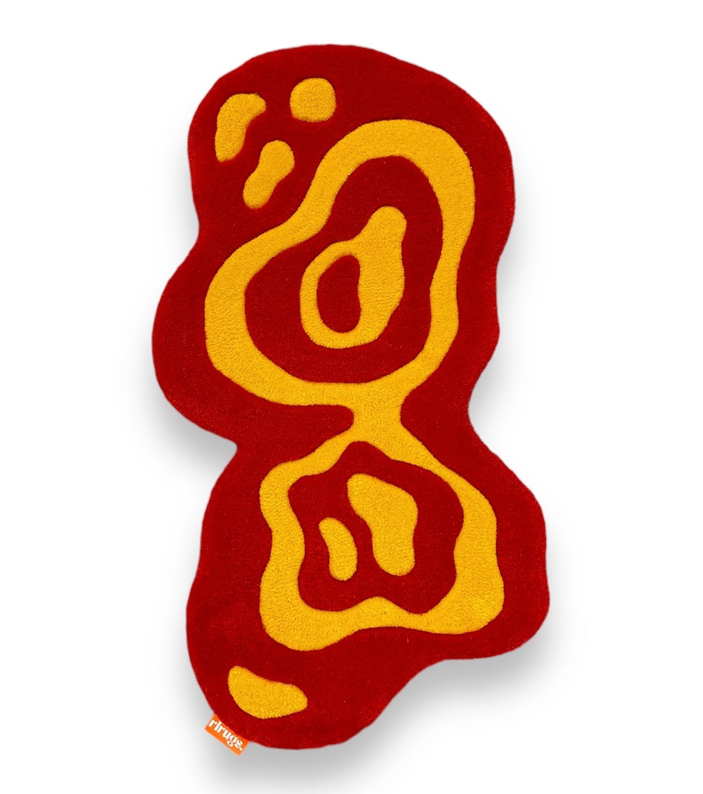 Wavy Rug - Red