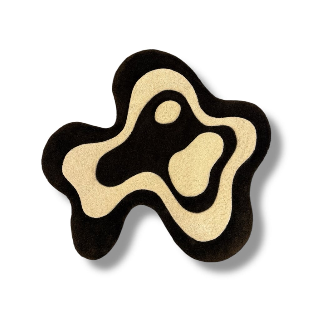 Wavy Rug - Brown
