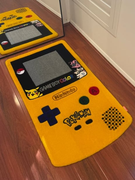 Pokémon Gameboy Rug