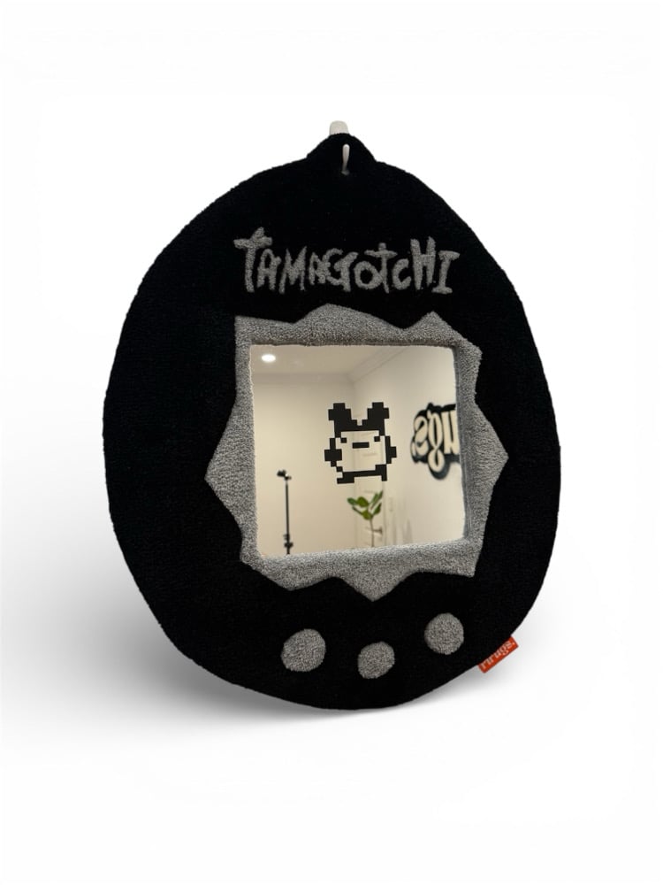 Tamagotchi Tufted Mirror